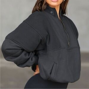 Joah Brown retro quarter zip